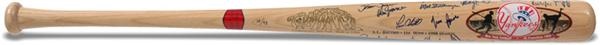 1998 New York Yankees Team Signed Limited Edition Bat