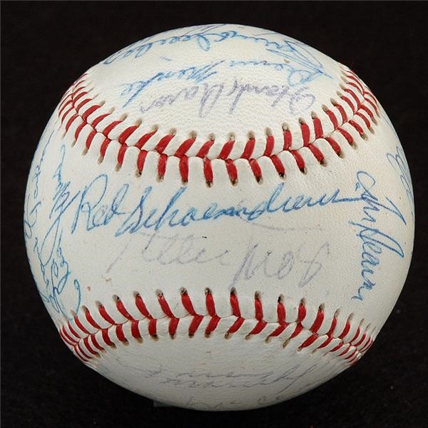 All Star Baseballs - 1969 National League All Star Team Signed Baseball