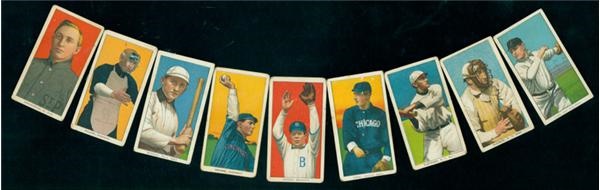 Baseball and Trading Cards - Collection Of (40) T206 Cards Overall VG Condition