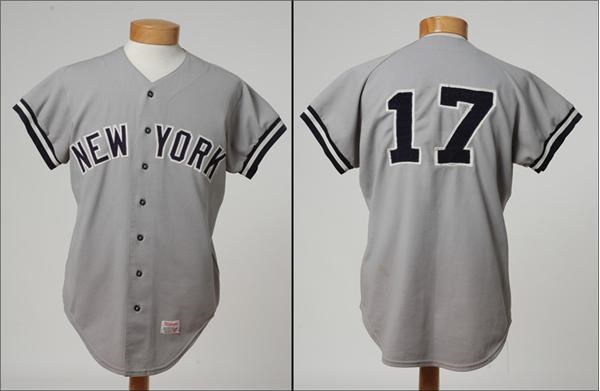 NY Yankees, Giants & Mets - 1973 Roy White Game Worn New York Yankees Jersey