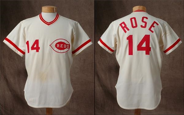 The Chicago Collection - 1974 Pete Rose Game Worn Jersey