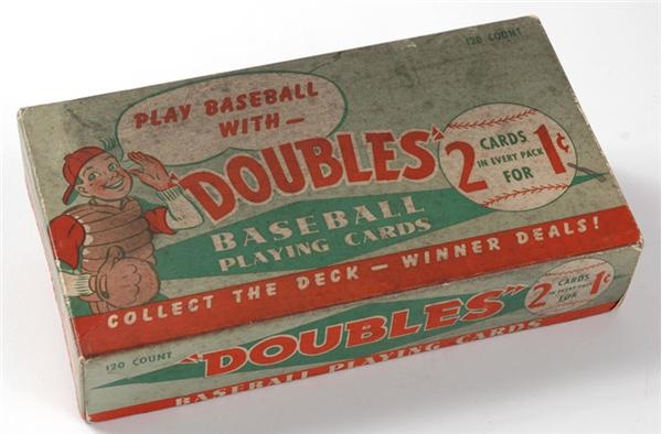 Unopened Material - 1951 Topps Redback Near Complete Wax Box