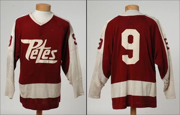 - Tom Fergus Peterborough Pete’s Game Worn Jersey