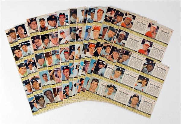 Baseball and Trading Cards - 1961 Post Cereal Team Panels Collection With Yankees