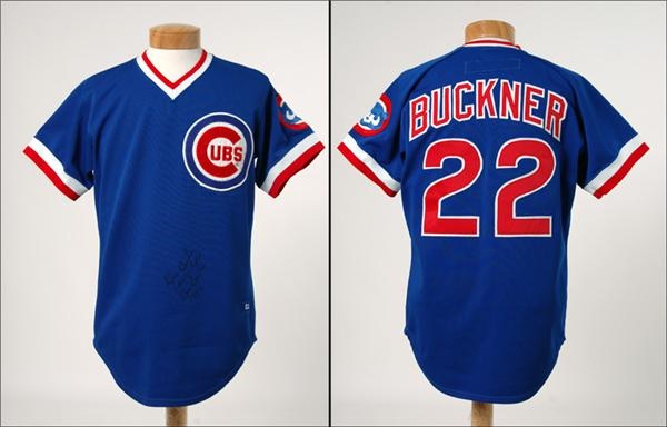 - 1982 Bill Buckner Game Worn Cubs Jersey