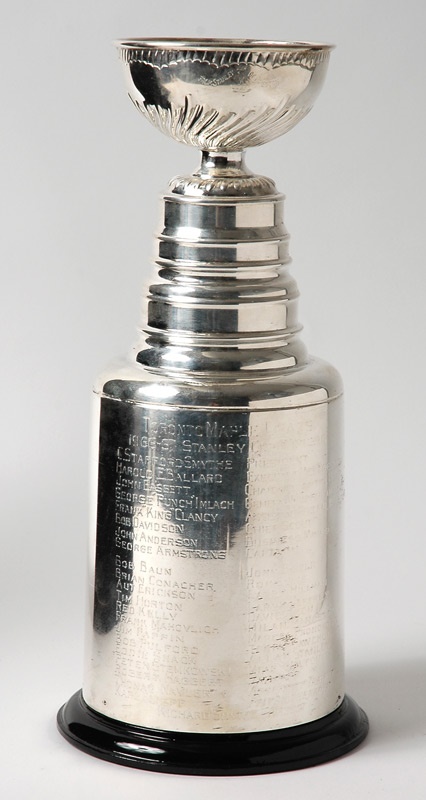 Hockey Memorabilia - Pete Stemkowski’s 1966-67 Toronto Maple Leafs Stanley Cup Trophy