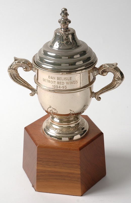 Hockey Memorabilia - 1994-95 Dan Belisle Red Wings Campbell Trophy