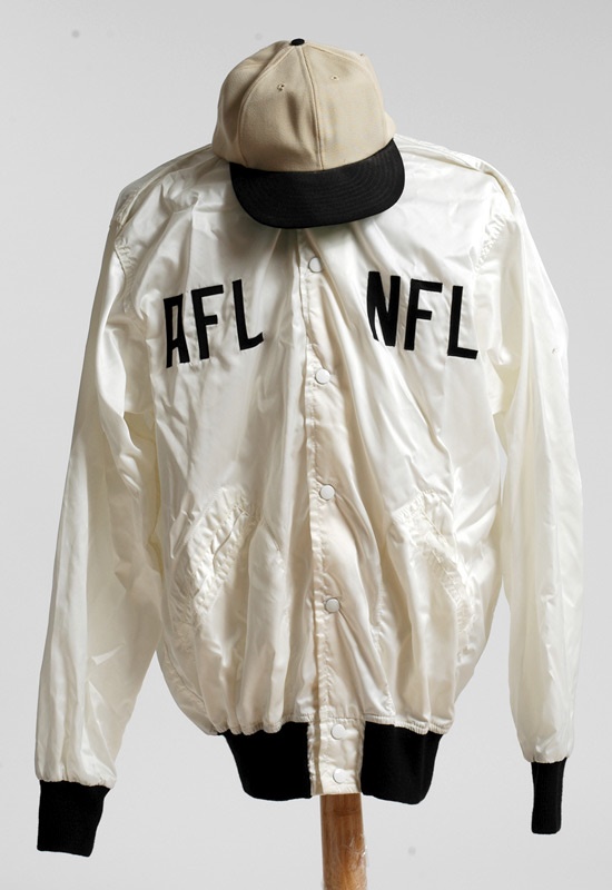 Football - Referee Jacket And Hat Used In Super Bowl II