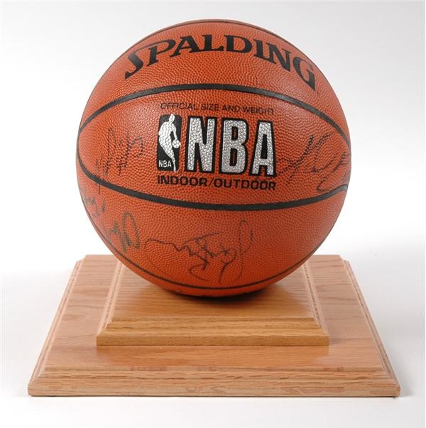 - 1992 Dream Team Signed Spalding Official Basketball
