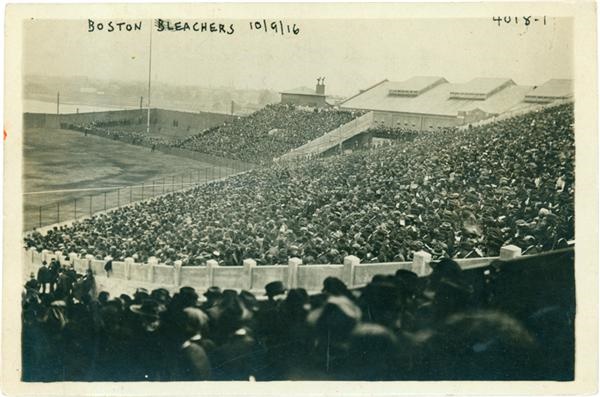 Baseball Photographs - 1916 World Series Bleachers Photo
