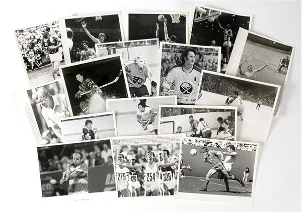 All Sports - Collection Of Over 1000 Wire And Press Photos--
Assorted Sports