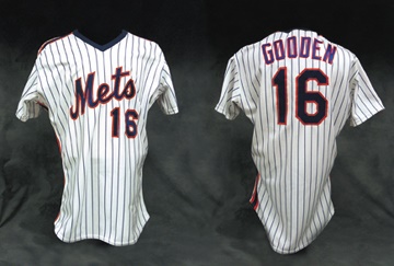New York Mets - 1987 Dwight Gooden Game Worn Jersey