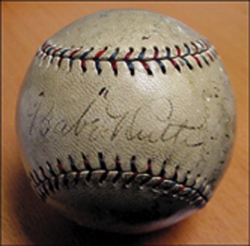 - 1926 New York Yankees World Series Signed Baseball