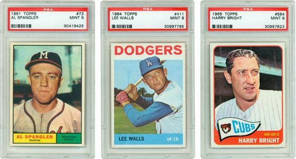 1961-1967 Topps Baseball PSA 9 Mint Collection (13)