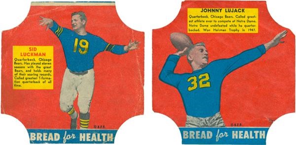 1950 Luckman And Lujack Bread For Health Cards