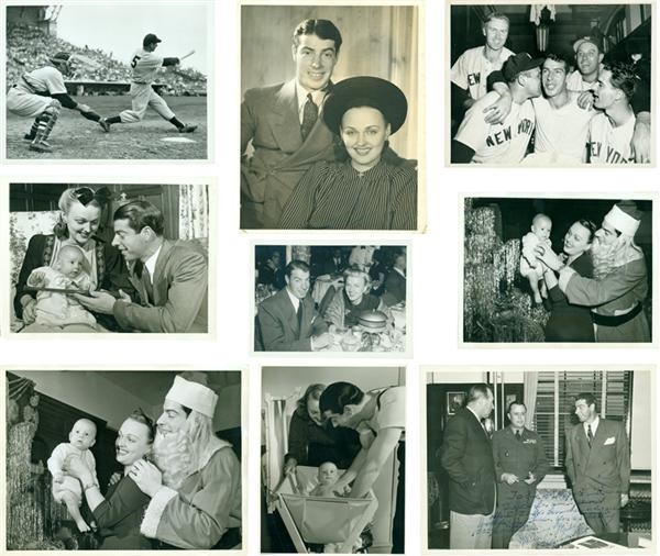 Baseball Photographs - Joe DiMaggio Personal Photos From 
the Dorothy Arnold Estate