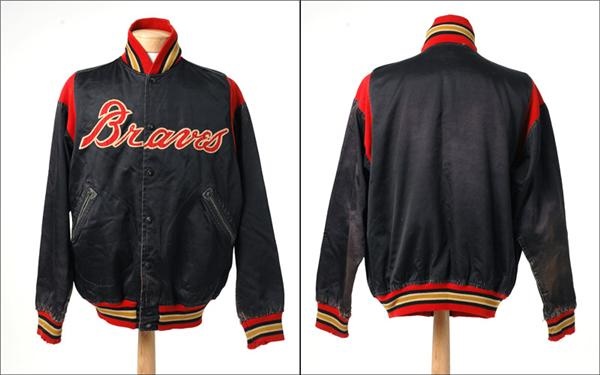 - 1966 Hank Aaron Game Worn Atlanta Braves Jacket