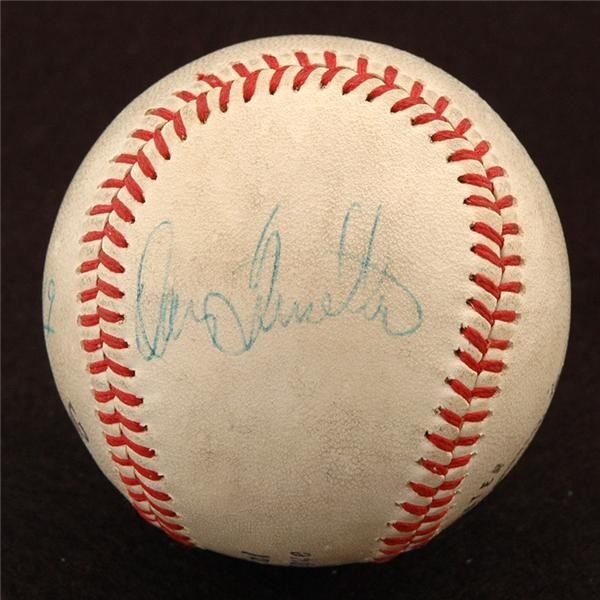 Autographed Baseballs - Danny Frisella Single Signed Baseball