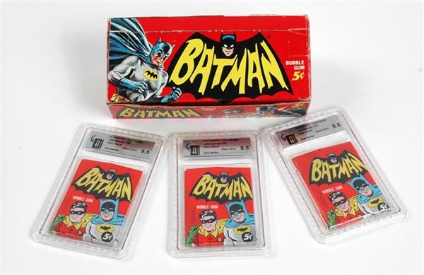 - Batman 2nd Series Complete Box (24) 
Packs GAI 9.5 MINT+