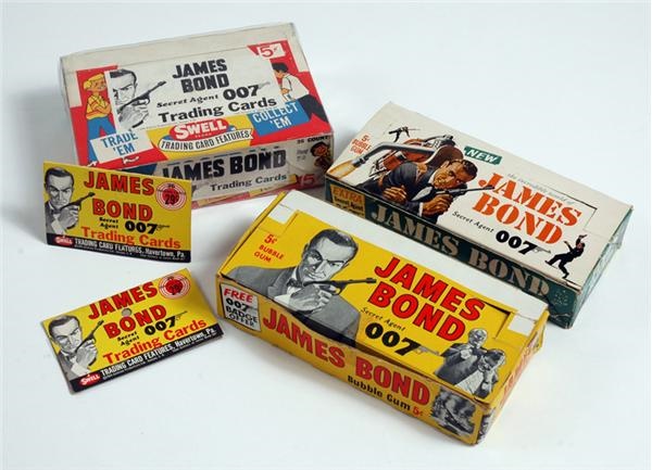 - James Bond Display Boxes, Wrappers & More