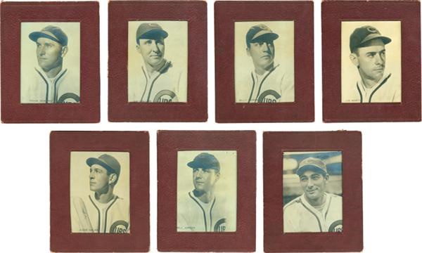 1938 Chicago Cubs Mounted Photos (7)