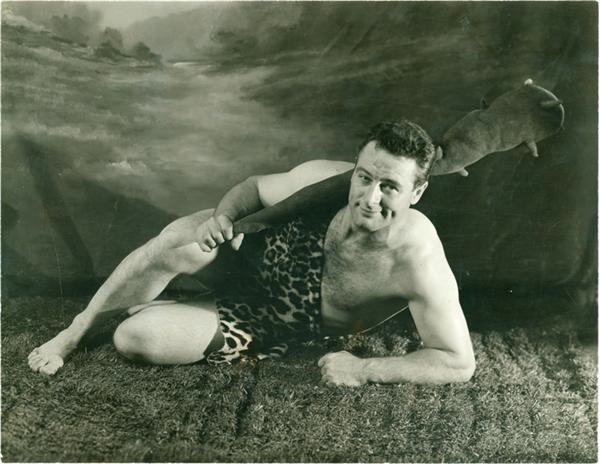Lou Gehrig - 1930’s Lou Gehrig Tarzan Screen Test Photo