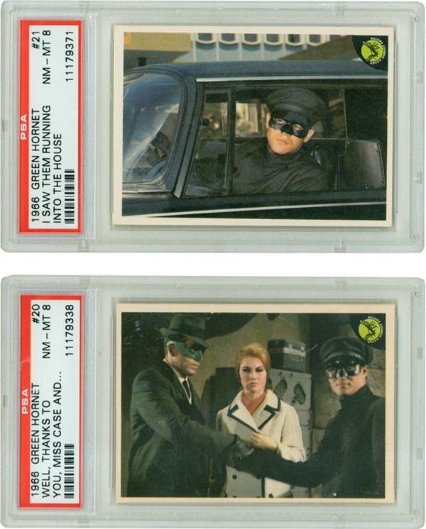 Non Sports Cards - 1966 Green 
Hornet Complete Set Of 44--PSA Graded