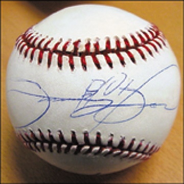 Mark McGwire - Mark McGwire & Sammy Sosa Signed Baseball