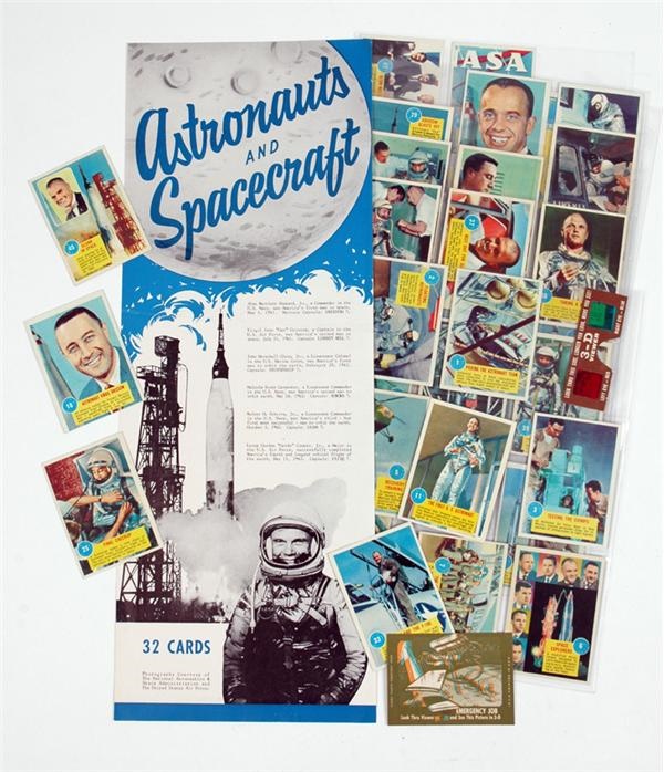 Non Sports Cards - Astronaut Cards (52) Near Set 
With Vending Machine Front