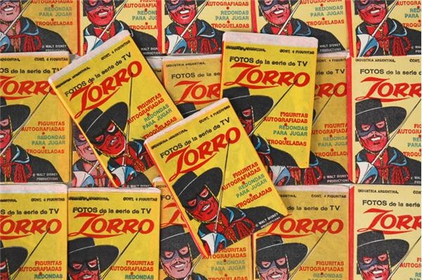 Non Sports Cards - 1958 Zorro Argentina 1500+ Unopened Packs