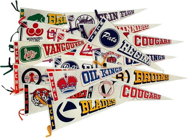 - 1960’s WCHL Pennant Collection (16)