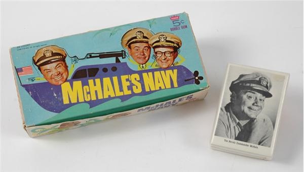 - 1965 Fleer McHales Navy Complete Set W/box