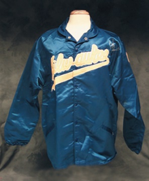 Game Used Baseball Jerseys and Equipment - 1990's Robin Yount Worn Warm-Up Jacket