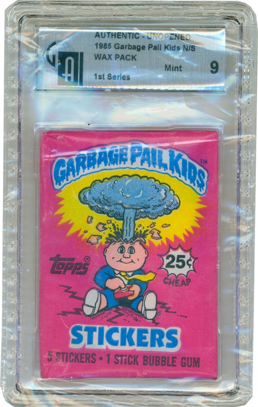 Non Sports Cards - 1985 Topps Garbage Pail Kids 
Unopened All GAI 9 (78)