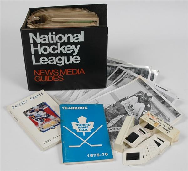 Hockey Memorabilia - The Robert Shaver Collection Of Hockey Memorabilia
