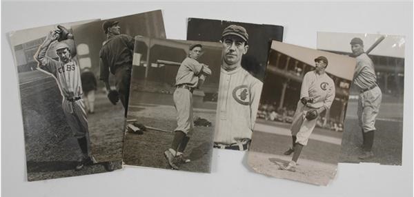 Baseball Photographs - 1910 Chicago Cubs Photos (6)