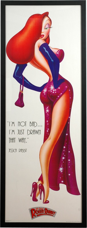 Erotica - Jessica Rabbit Poster From The Original Creator