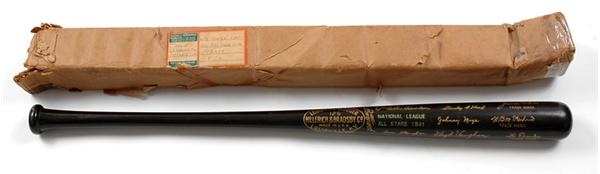Ernie Davis - Mel Ott All-Star Bat 1941 W/ Original Box
