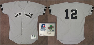 NY Yankees, Giants & Mets - 1997 Wade Boggs Game Worn Jersey