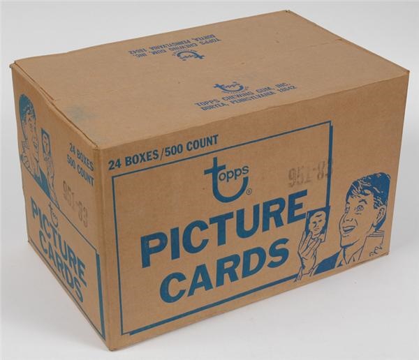 Unopened Material - 1983 Topps Baseball Vending Case