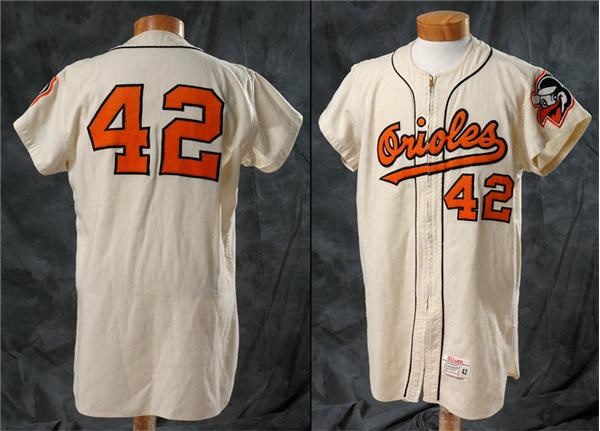 - 1962 Baltimore Orioles Game Worn Flannel Jersey