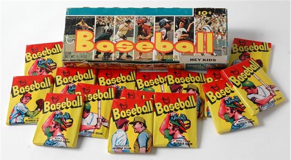 High Grade Full 1973 Topps Wax Box