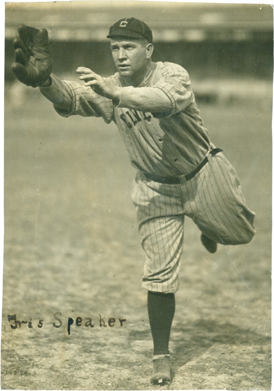 Baseball Photographs - Beautiful Tris Speaker 
Photograph Circa 1920