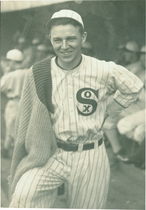 Baseball Photographs - Circa 1919 Ray Schalk Photograph