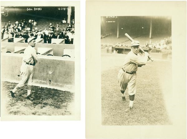 Baseball Photographs - George Burns Photos By George Grantham Bain (2)