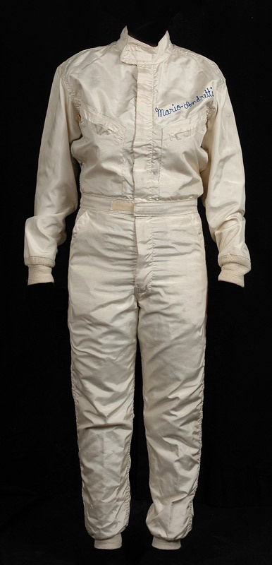 - 1960&#39;s Mario Andretti Race Worn Suit Obtained Directly from M.A.