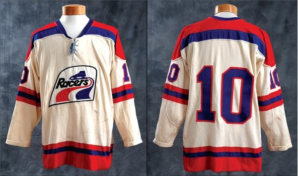 - 1975-76 WHA Indianapolis Racers Game Worn Jersey