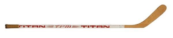 Hockey Equipment - 1980-81 Wayne Gretzky Game Used Oilers Stick