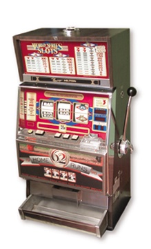 1998 Mark McGwire 62 Home Runs Slot Machine