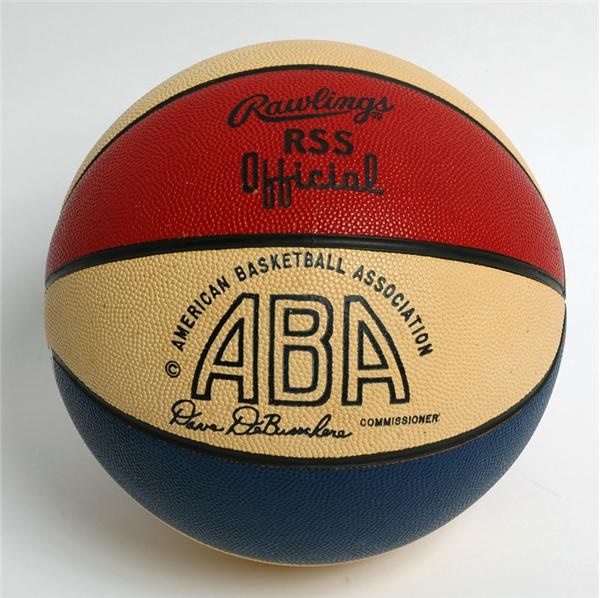 - Official ABA Unused Basketball
